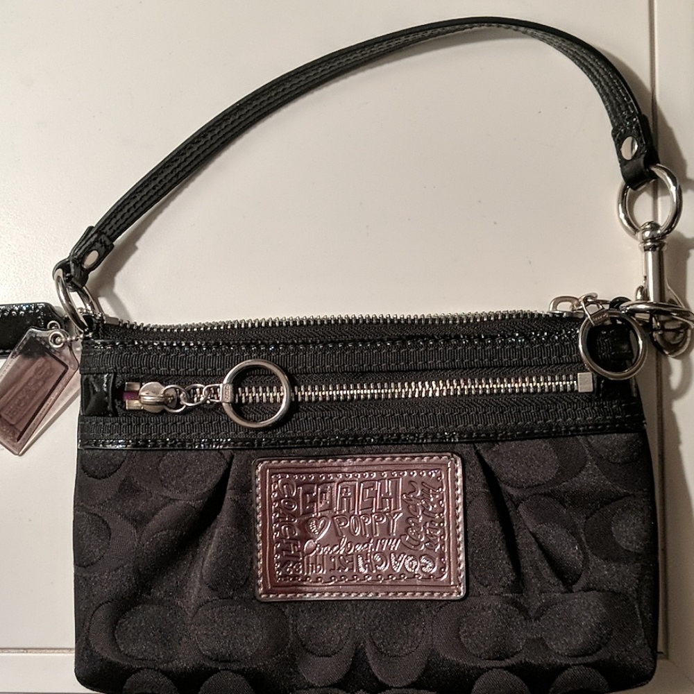 Coach black wristlest